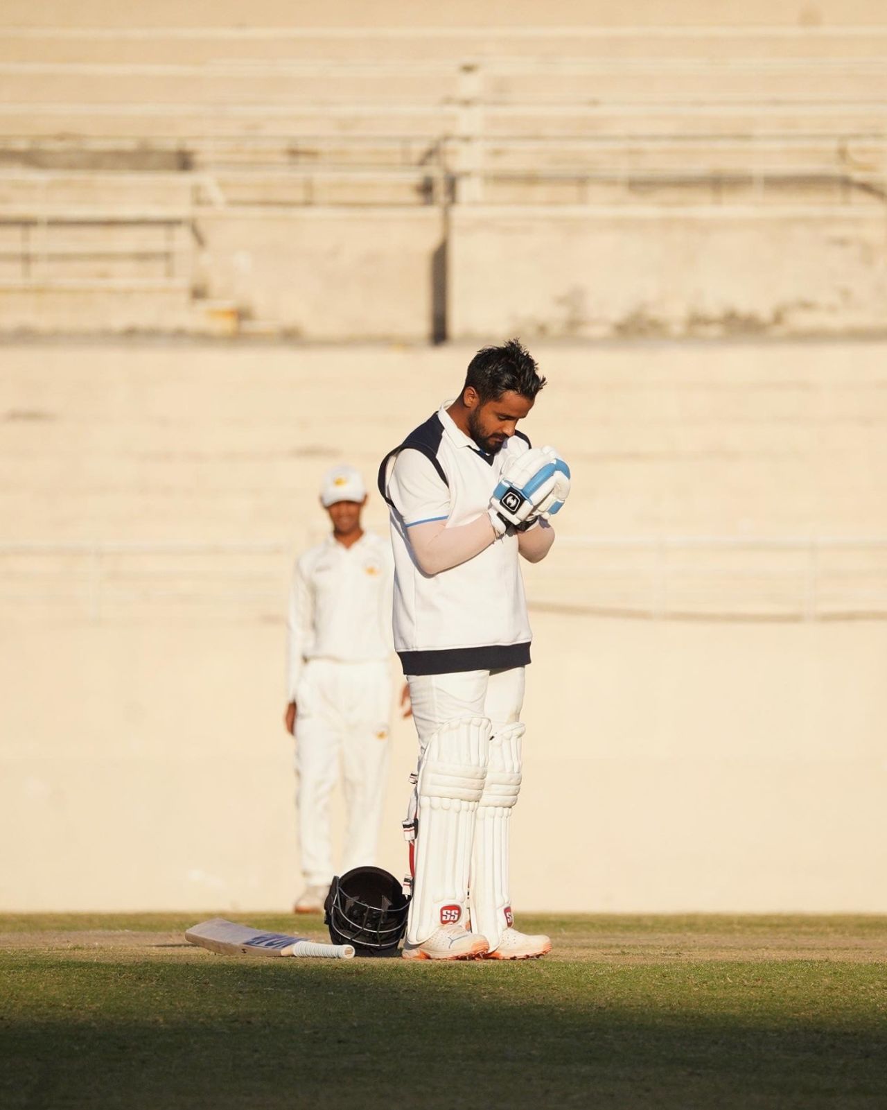 Prabhsimran Singh is grateful after his double-hundred, Punjab vs Chandigarh, Mullanpur, 1st day, Ranji Trophy, December 13, 2022