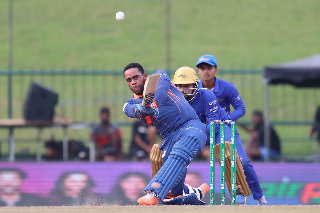 Fabian Allen's 23-ball 47 took Falcons to 160, Jaffna Kings vs Kandy Falcons, LPL 2022, Pallekele, December 14, 2022