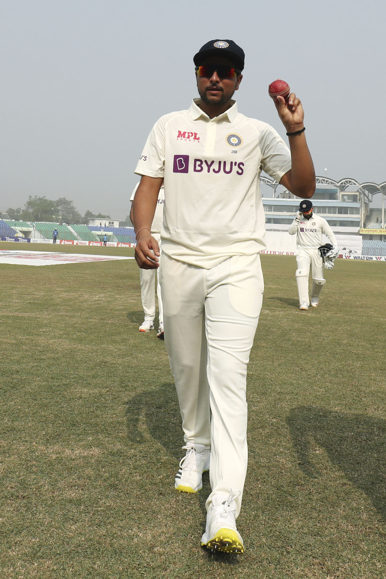 Kuldeep Yadav got a five-for on Test return, Bangladesh vs India, 1st Test, Chattogram, 3rd day, December 16, 2022