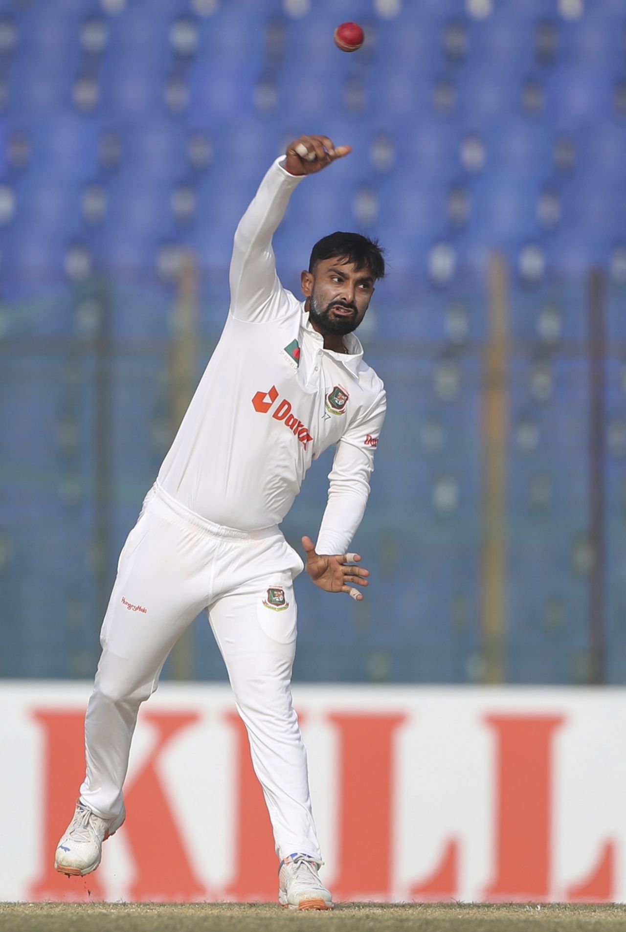 Litton Das' bowling was pressed into service, Bangladesh vs India, 1st Test, Chattogram, 3rd day, December 16, 2022