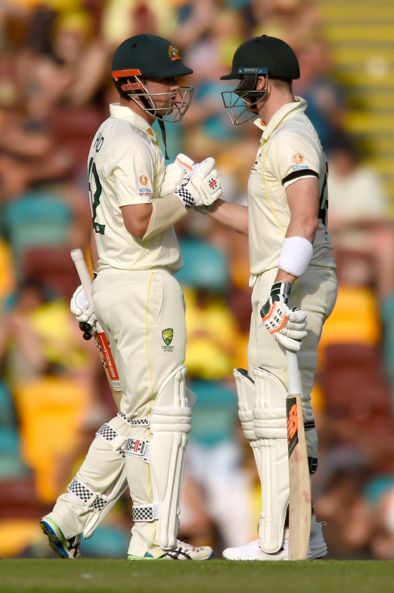 Travis Head and Steven Smith shared a century stand, Australia v South Africa, 1st Test, Brisbane, 1st day, December 17, 2022