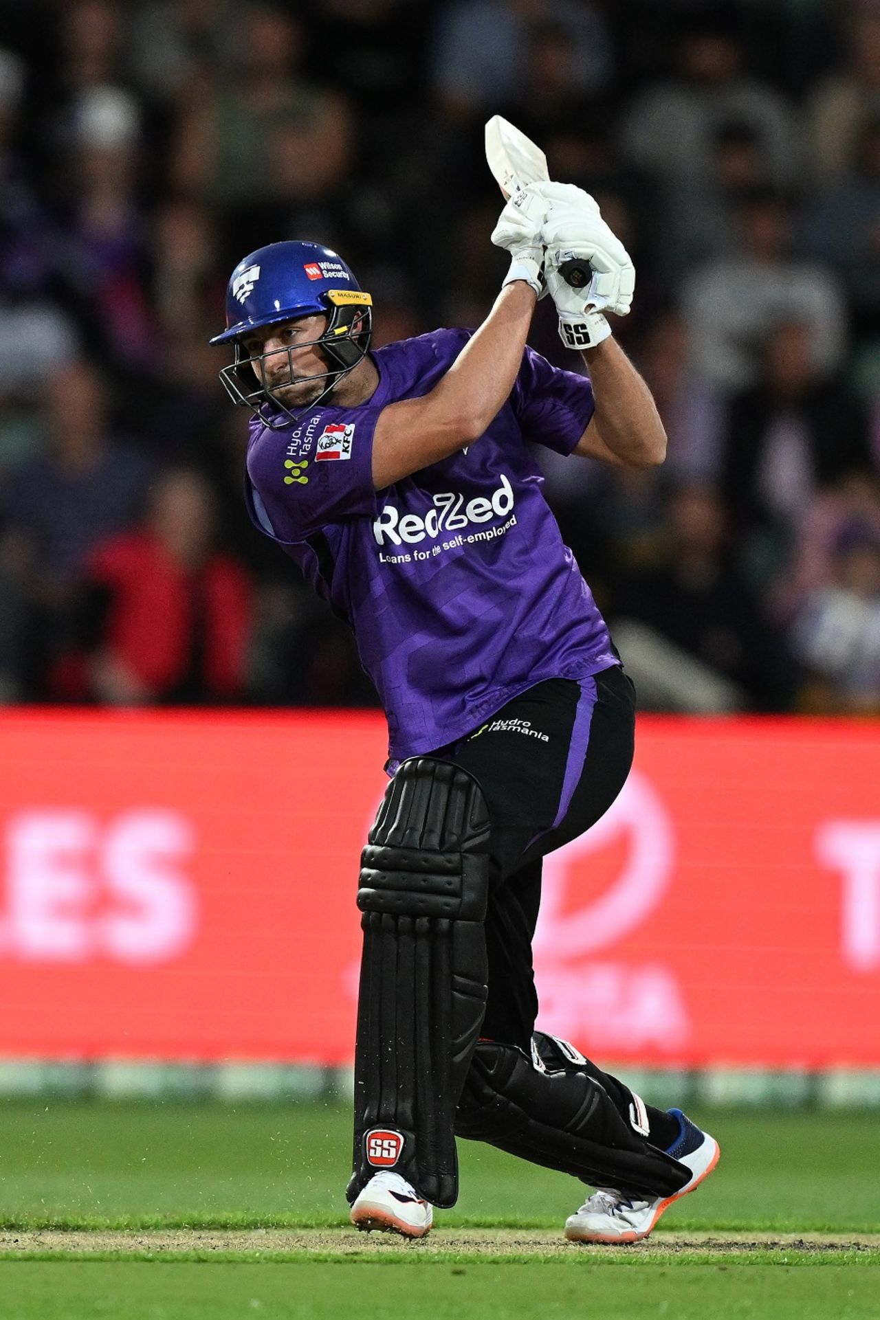 Tim David made a 28-ball 46, Hobart Hurricanes vs Perth Scorchers, BBL 2022-23, Launceston, December 19, 2022