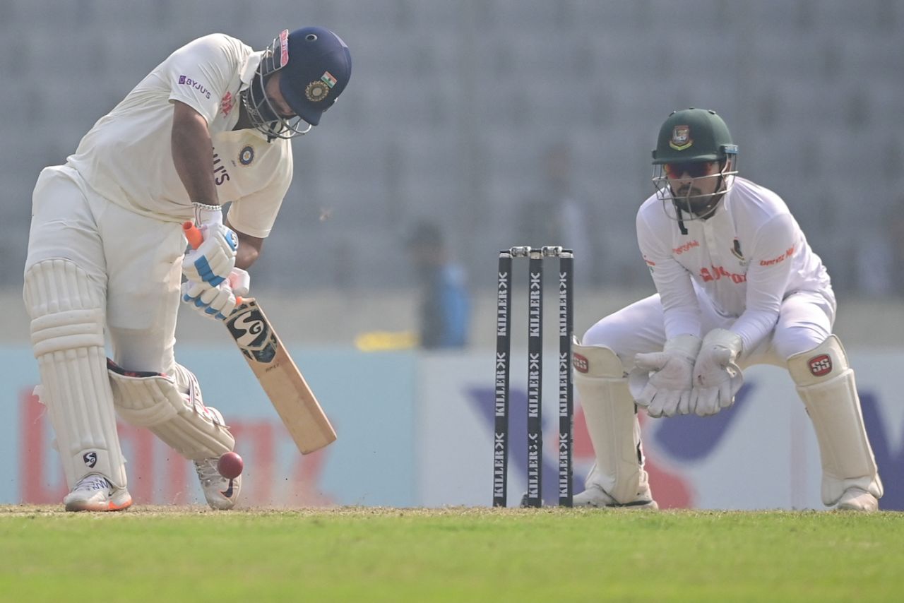 Rishabh Pant shows positive intent, Bangladesh vs India, 2nd Test, Mirpur, 2nd Day, December 23, 2022
