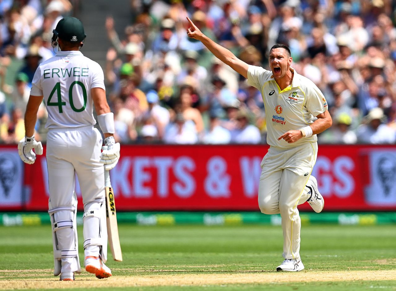 Scott Boland gave Australia their first breakthrough, Australia vs South Africa, 2nd Test, Melbourne, 1st Day, December 26, 2022
