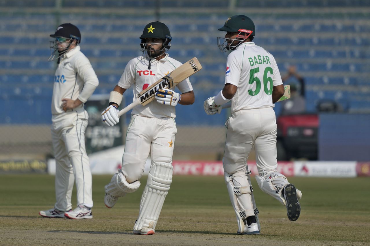 Saud Shakeel and Babar Azam put on a 62-run stand to revive Pakistan, Pakistan vs New Zealand, 1st Test, Karachi, 1st day, December 26, 2022