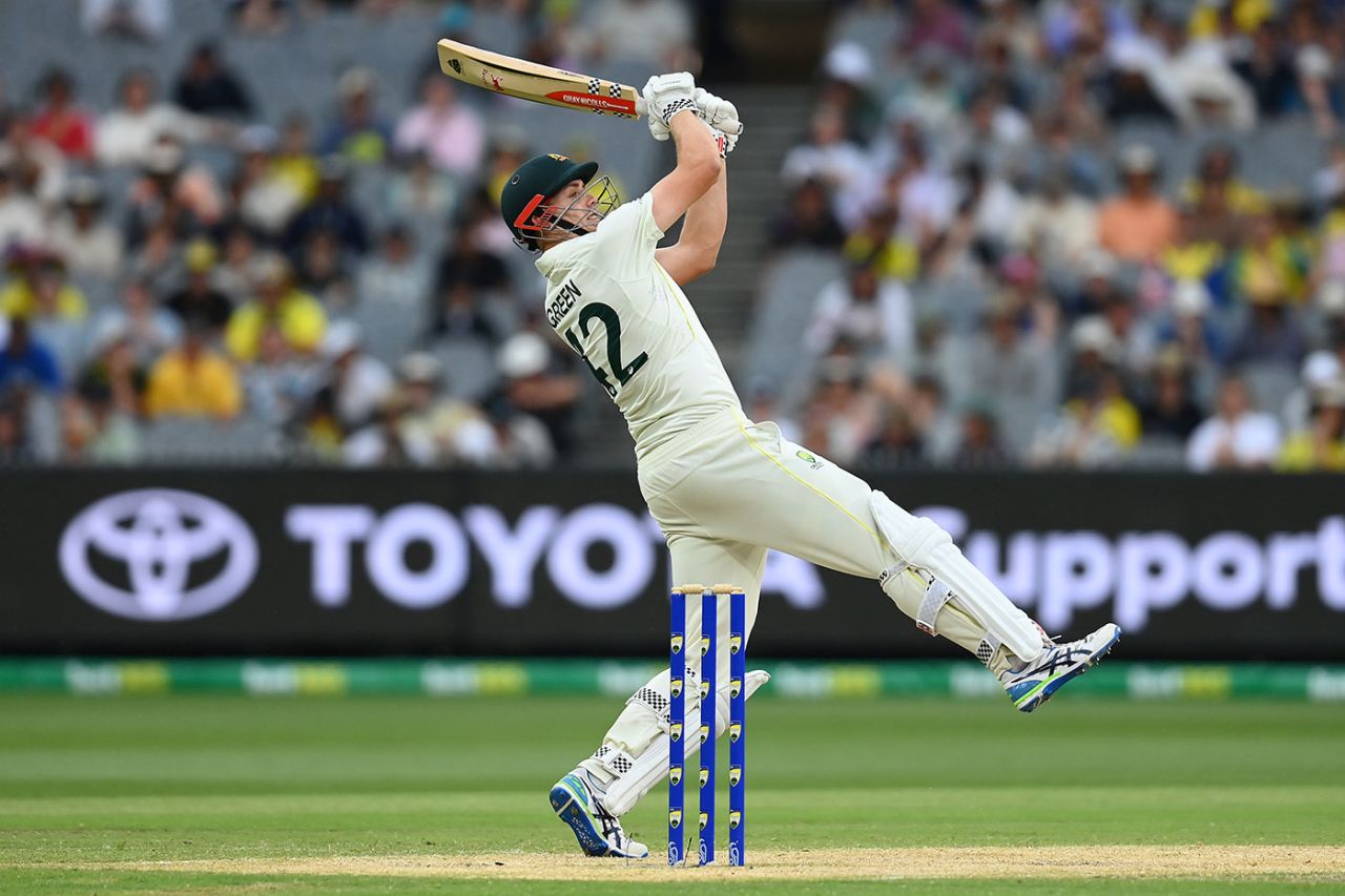 The stroke that took Cameron Green to his half-century, Australia vs South Africa, 2nd Test, Melbourne, 3rd day, December 28, 2022