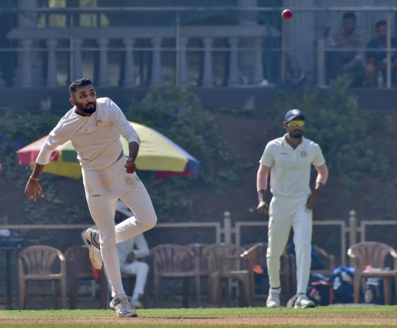 Dharmendrasinh Jadeja picked up four wickets, Mumbai vs Saurashtra, Ranji Trophy 2022-23, 2nd day, Mumbai, December 28, 2022