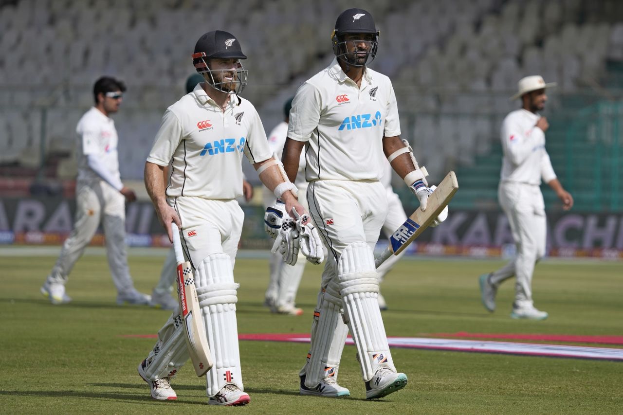 Ish Sodhi and Kane Williamson went to lunch on day four unscathed, Pakistan vs New Zealand, 1st Test, Karachi, 4th day, December 29, 2022