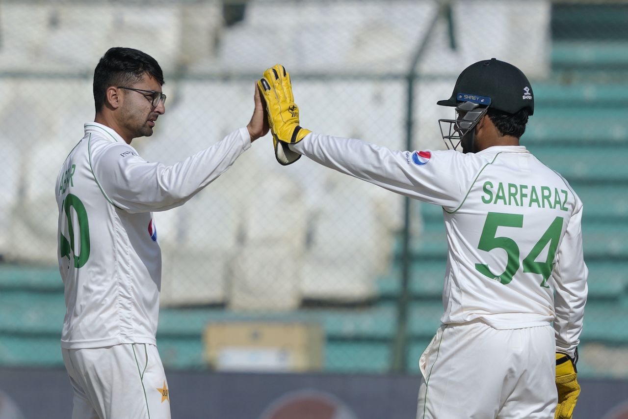 Abrar Ahmed picked up a five-wicket haul, Pakistan vs New Zealand, 1st Test, Karachi, 4th Day, December 29, 2022