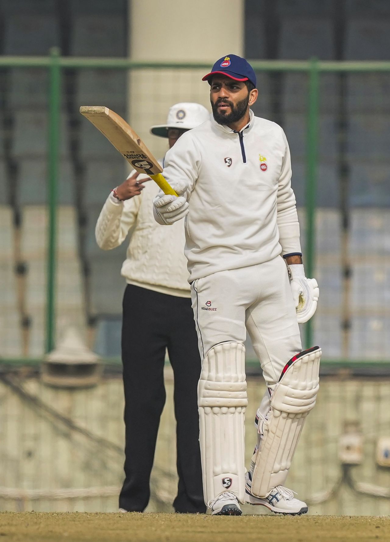 Dhruv Shorey notched up another fifty-plus score, Delhi vs Tamil Nadu, Ranji Trophy 2022-23, Delhi, December 30, 2022