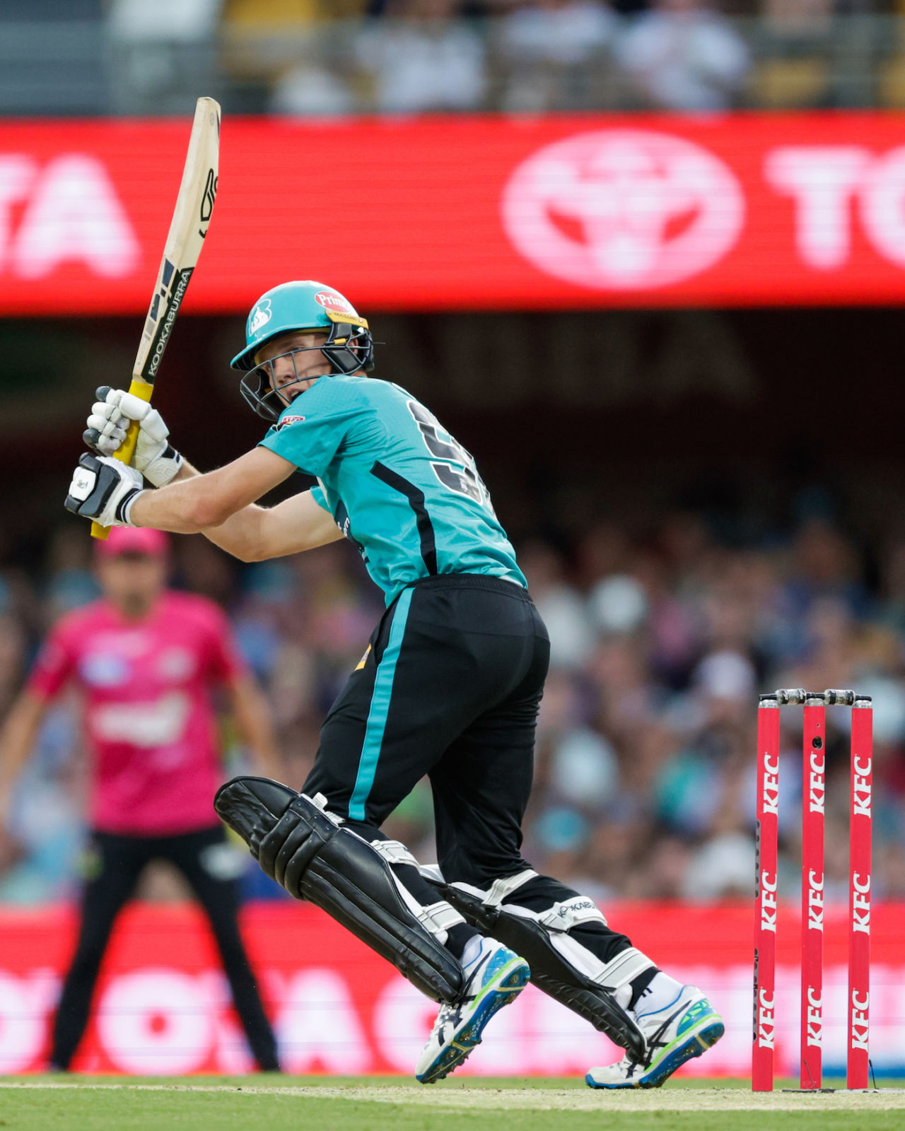 Nathan McSweeney brought up his maiden Big Bash fifty, Brisbane Heat vs Sydney Sixers, Big Bash League 2022-23, Brisbane, January 01, 2023