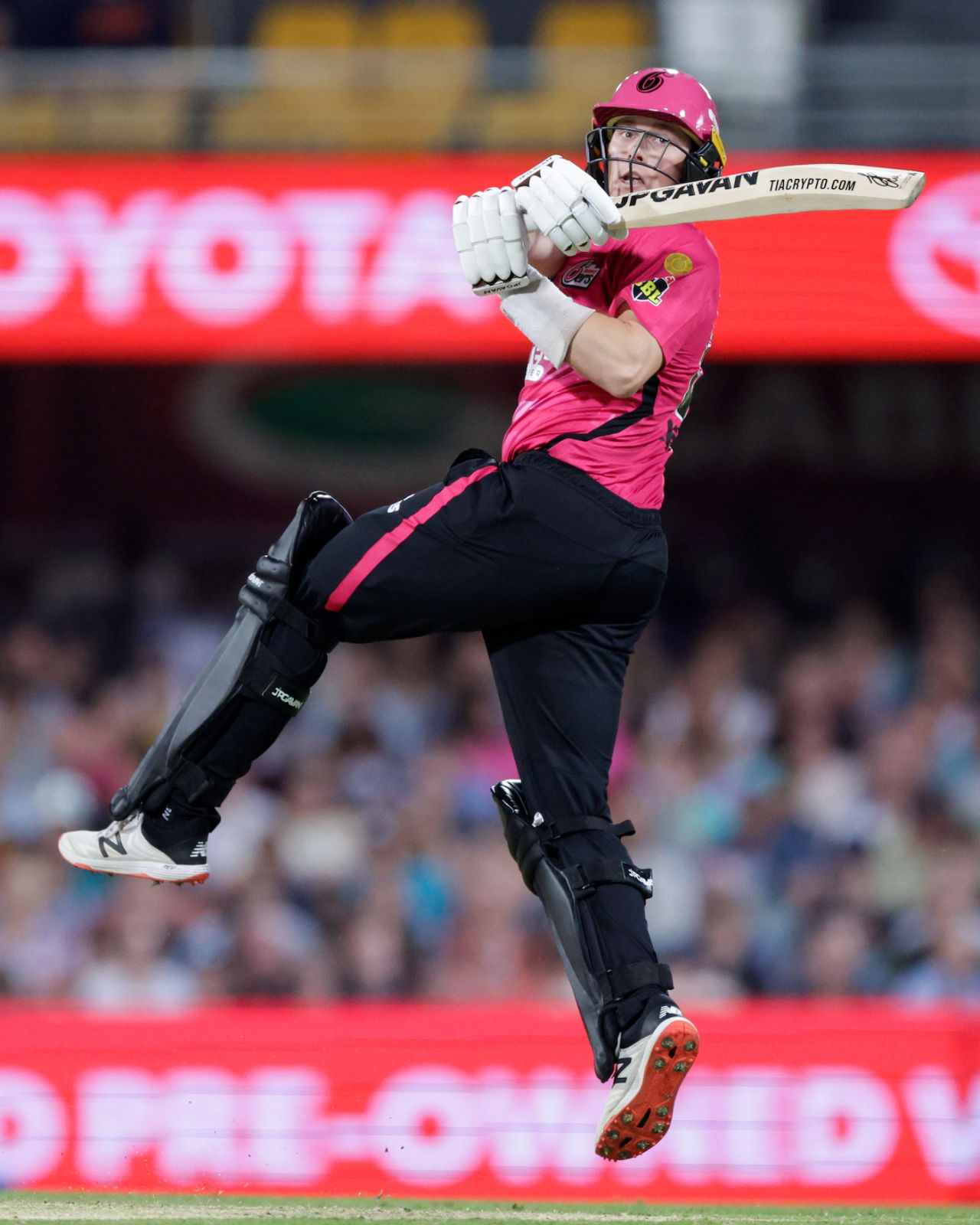 Jordan Silk made a 23-ball 41, Brisbane Heat vs Sydney Sixers, Big Bash League 2022-23, Brisbane, January 01, 2023
