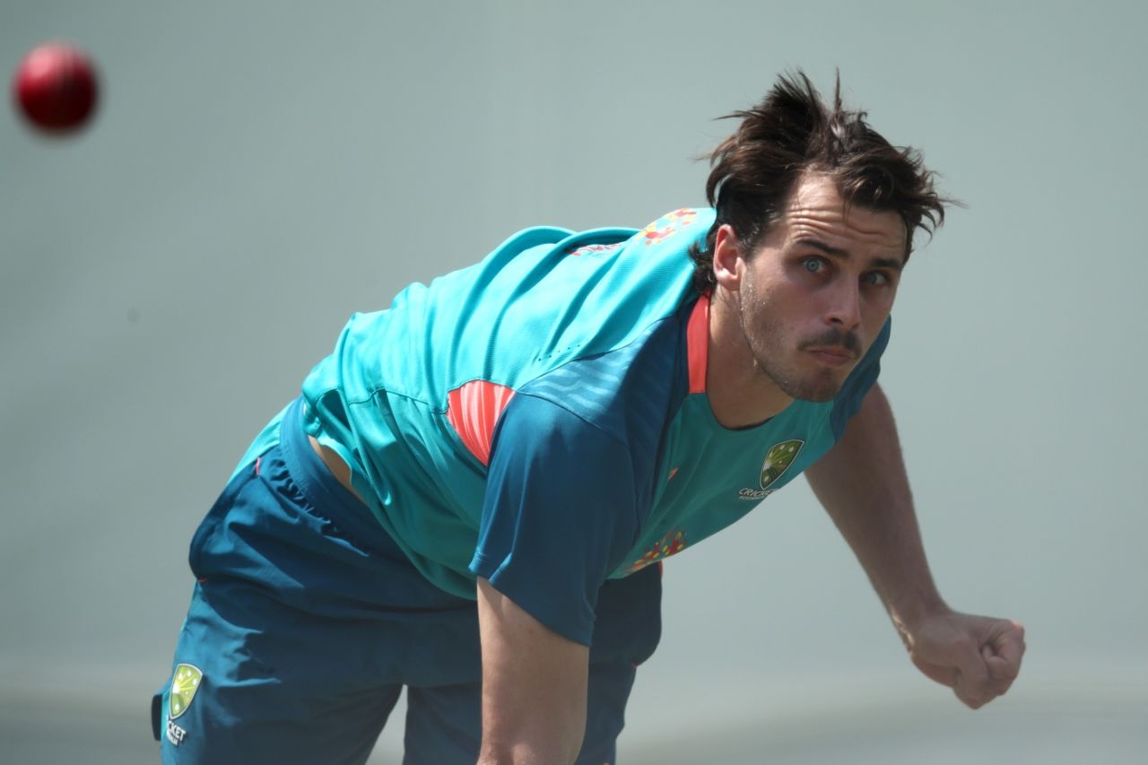 Lance Morris in action during a training session, Australia vs South Africa, Sydney, January 2, 2023