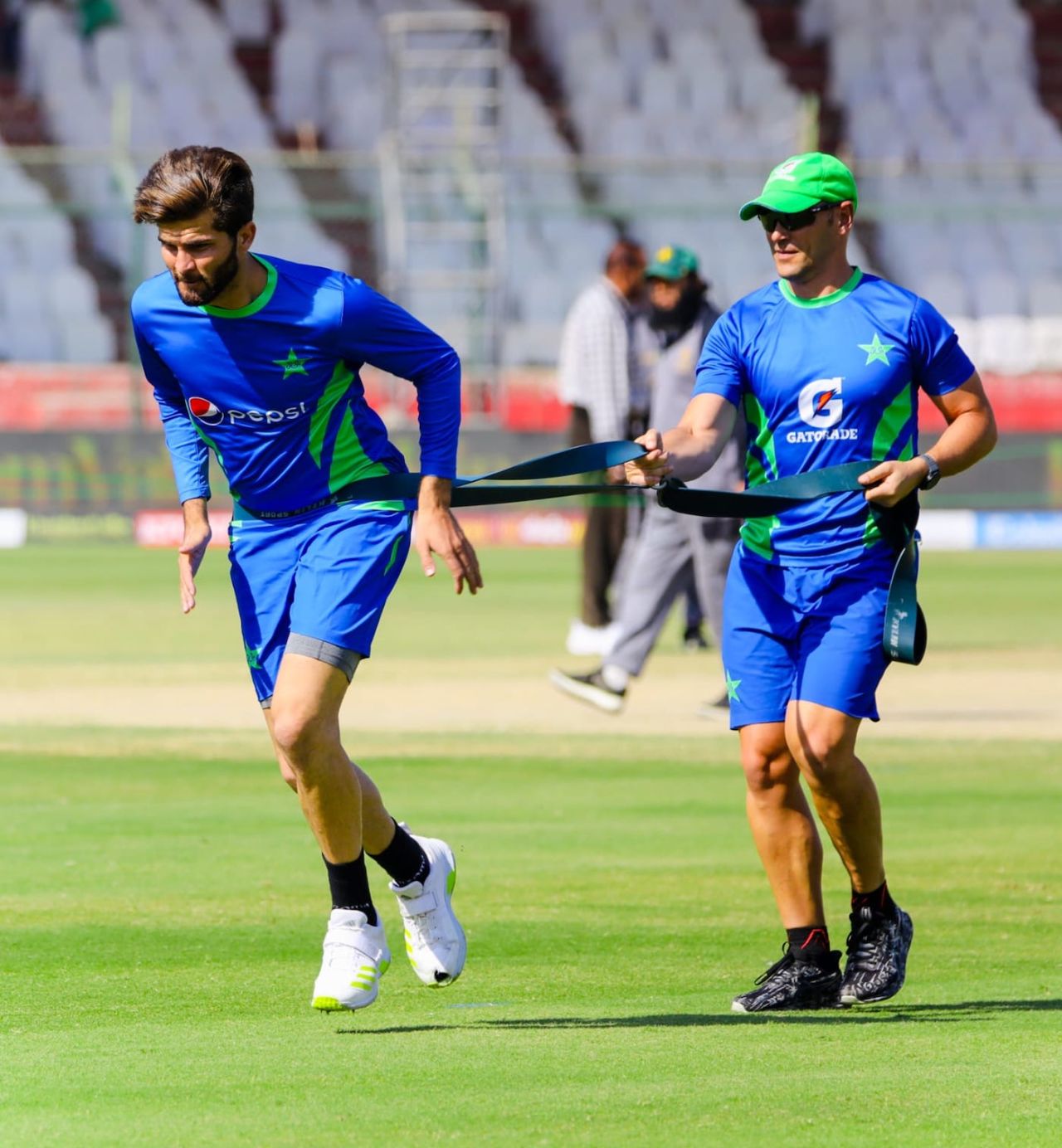 Shaheen Shah Afridi trains, Karachi, January 2, 2023