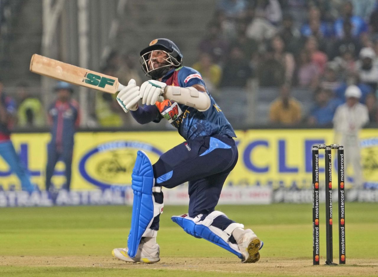 Sri Lanka skyrocketed in their powerplay thanks to Kusal Mendis' attack, India vs Sri Lanka, 2nd T20I, Pune, January 5, 2023