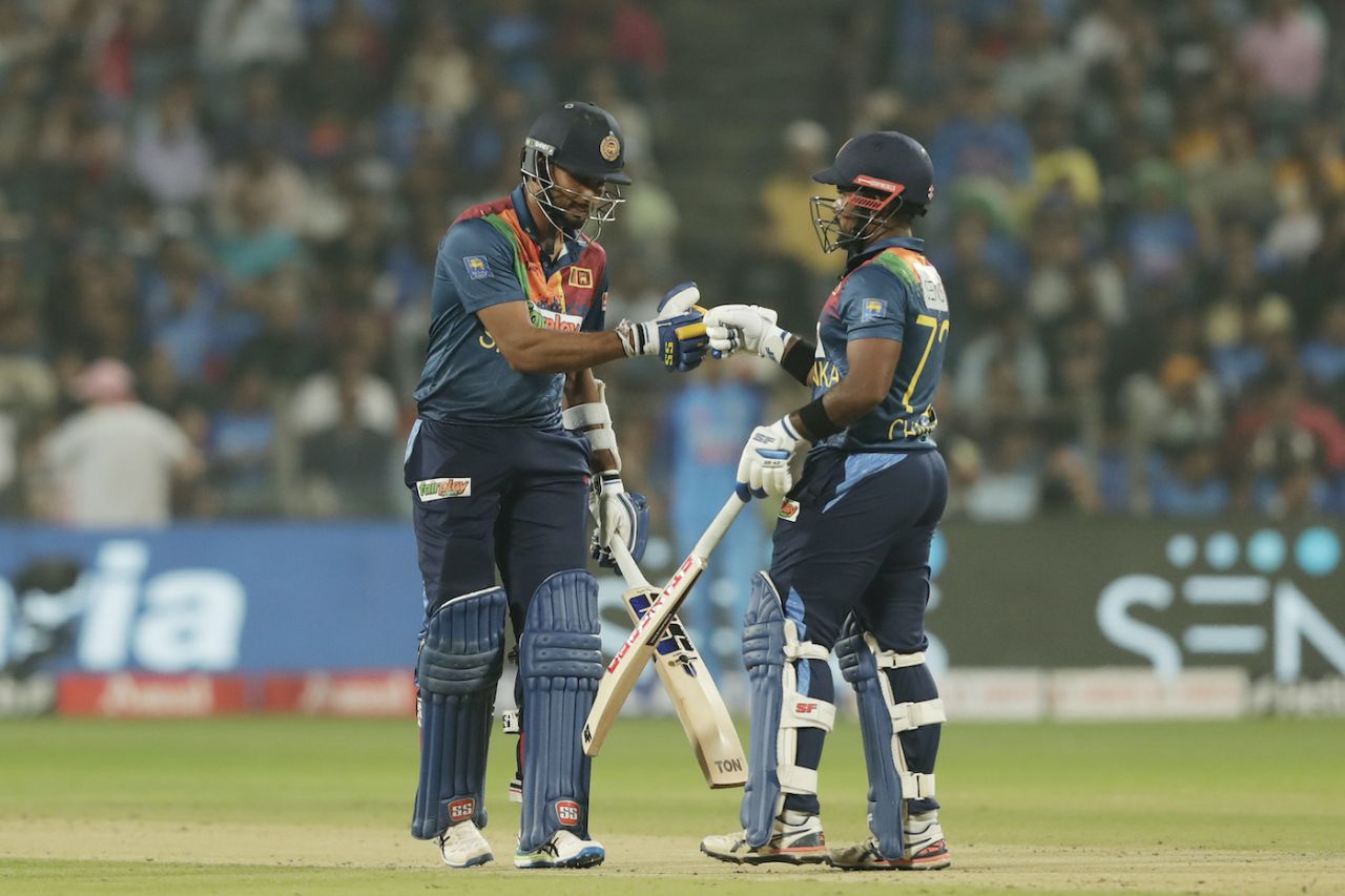 Charith Asalanka and Dasun Shanaka helped take Sri Lanka past 200, India vs Sri Lanka, 2nd T20I, Pune, January 5, 2023