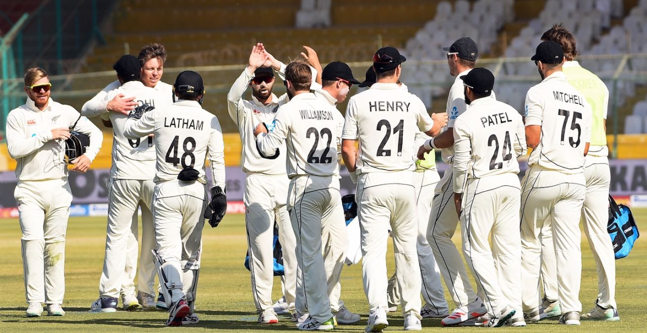 Michael Bracewell's strikes put New Zealand ahead in the morning session, Pakistan vs New Zealand, 2nd Test, Karachi, 5th day, January 6, 2023