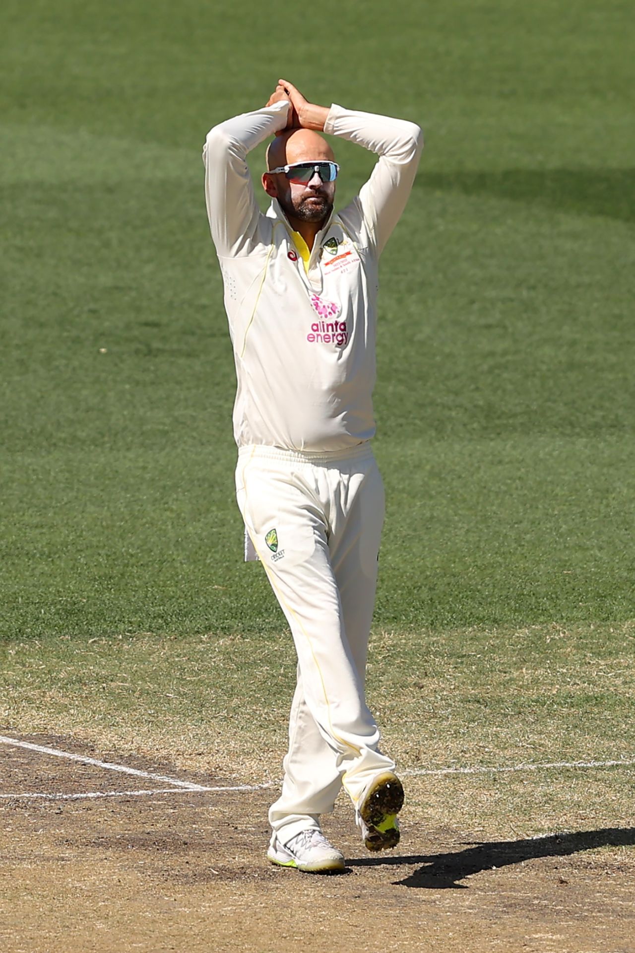 Nathan Lyon expresses his frustration, Australia vs South Africa, 3rd Test, Sydney, 5th day, January 8, 2023