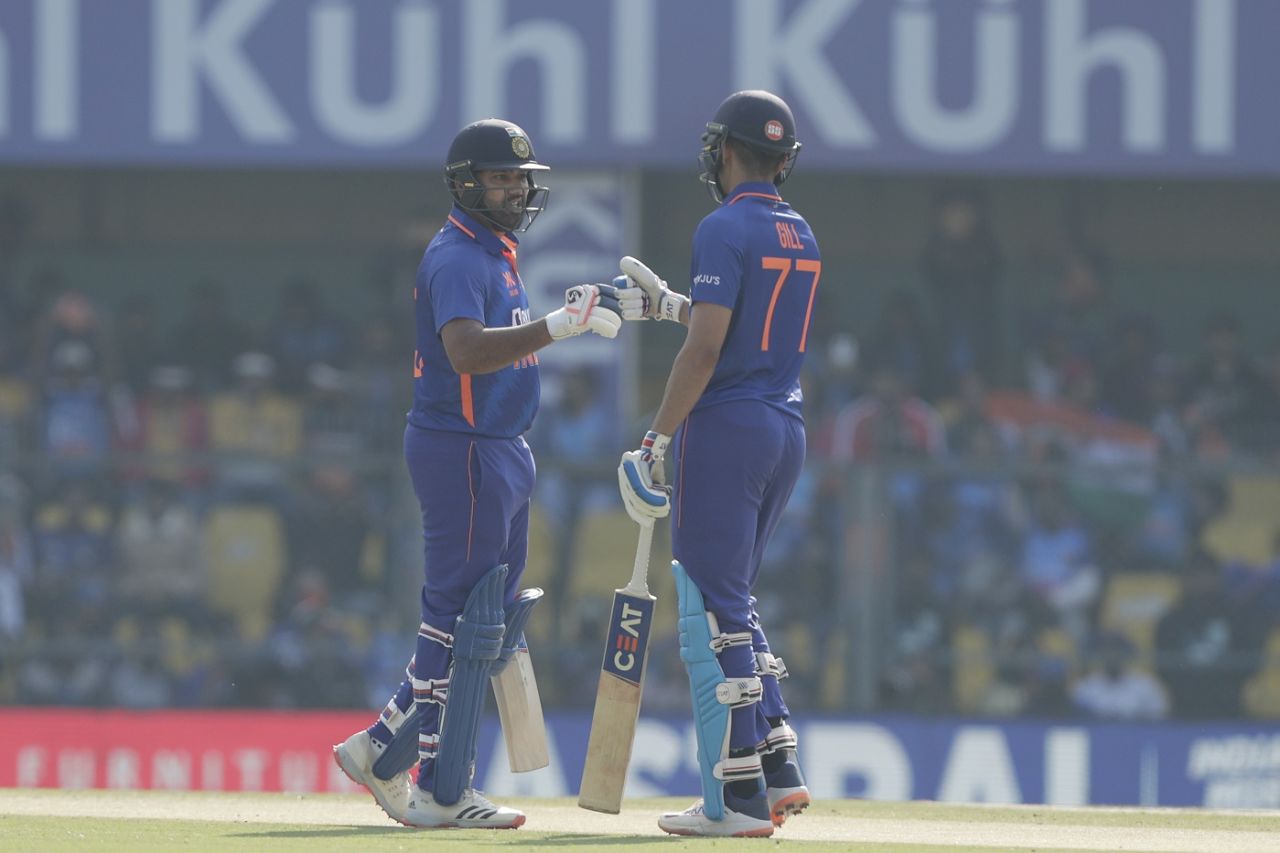 Rohit Sharma and Shubhman Gill gave India a strong start, India vs Sri Lanka, 1st ODI, Guwahati, January 10, 2023