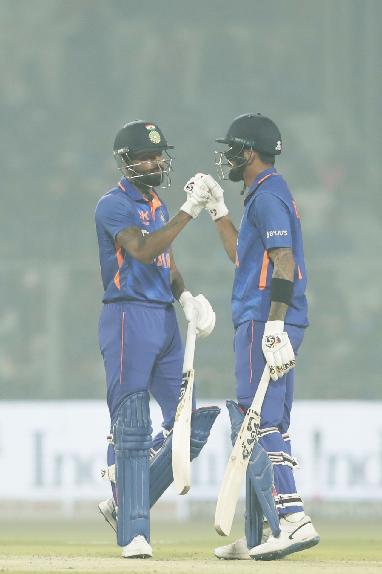 Hardik Pandya and KL Rahul added 75 for the fifth wicket, India vs Sri Lanka, 2nd ODI, Kolkata, January 12, 2023