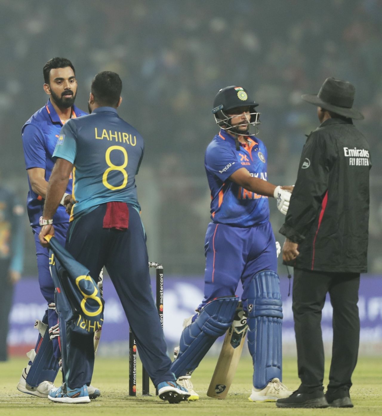 KL Rahul and Kuldeep Yadav finished the chase for India, India vs Sri Lanka, 2nd ODI, Kolkata, January 12, 2023