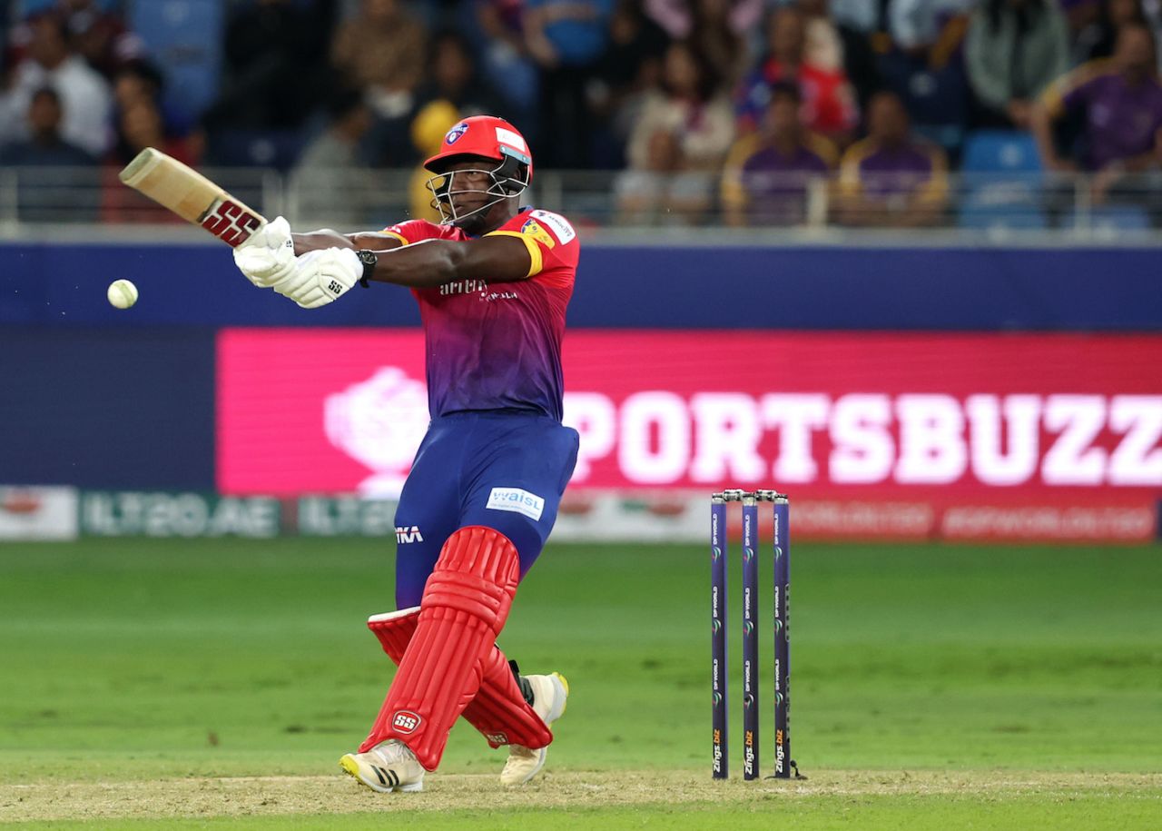 Rovman Powell made a 29-ball 48, Dubai Capitals vs Abu Dhabi Knight Riders, International League T20 2022-23, January 13, 2023