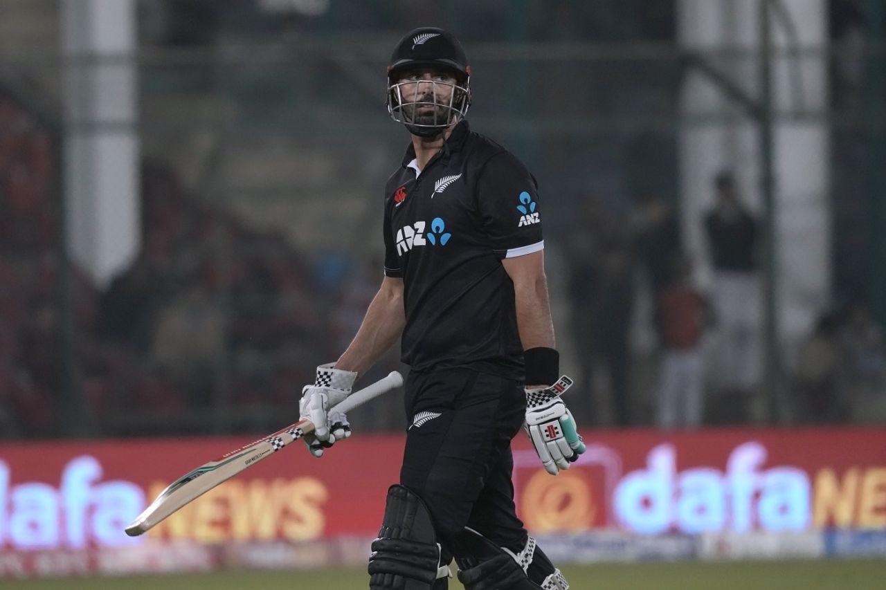 Daryl Mitchell's departure triggered a mini-collapse, Pakistan vs New Zealand, 3rd ODI, Karachi, Jan 13 2023