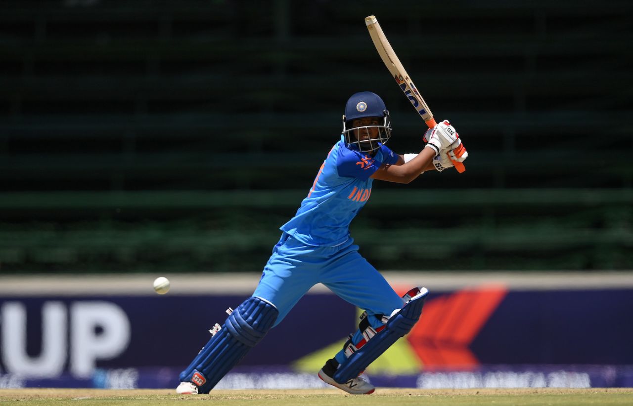 Shweta Sehrawat made an impressive half-century, India vs UAE, Women's Under-19 World Cup, Benoni, January 16, 2023