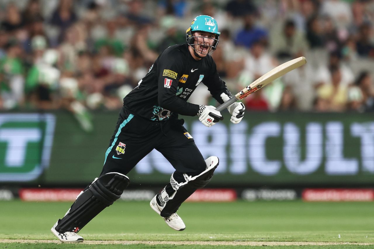 Matt Renshaw reached his fifty in 31 balls, Melbourne Stars vs Brisbane Heat, BBL 2022-23, Melbourne, January 16, 2023