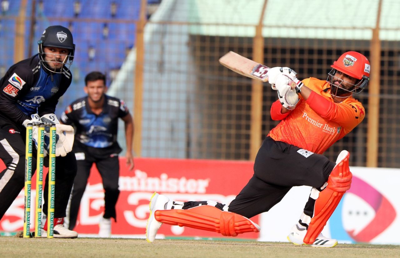 Tamim Iqbal made 60 off 47 balls, Rangpur Riders vs Khulna Tigers, Bangladesh Premier League, Chattogram, January 17, 2023