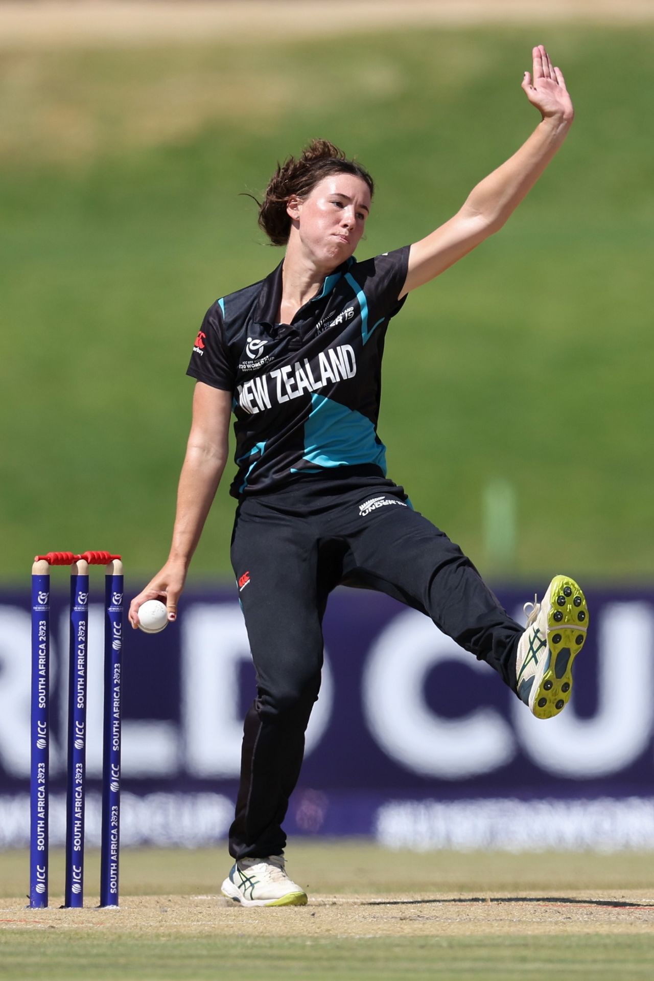 Natasha Codyre picked up three wickets for six runs, New Zealand vs Ireland, Under-19 Women's T20 World Cup, Potchefstroom, January 17, 2023