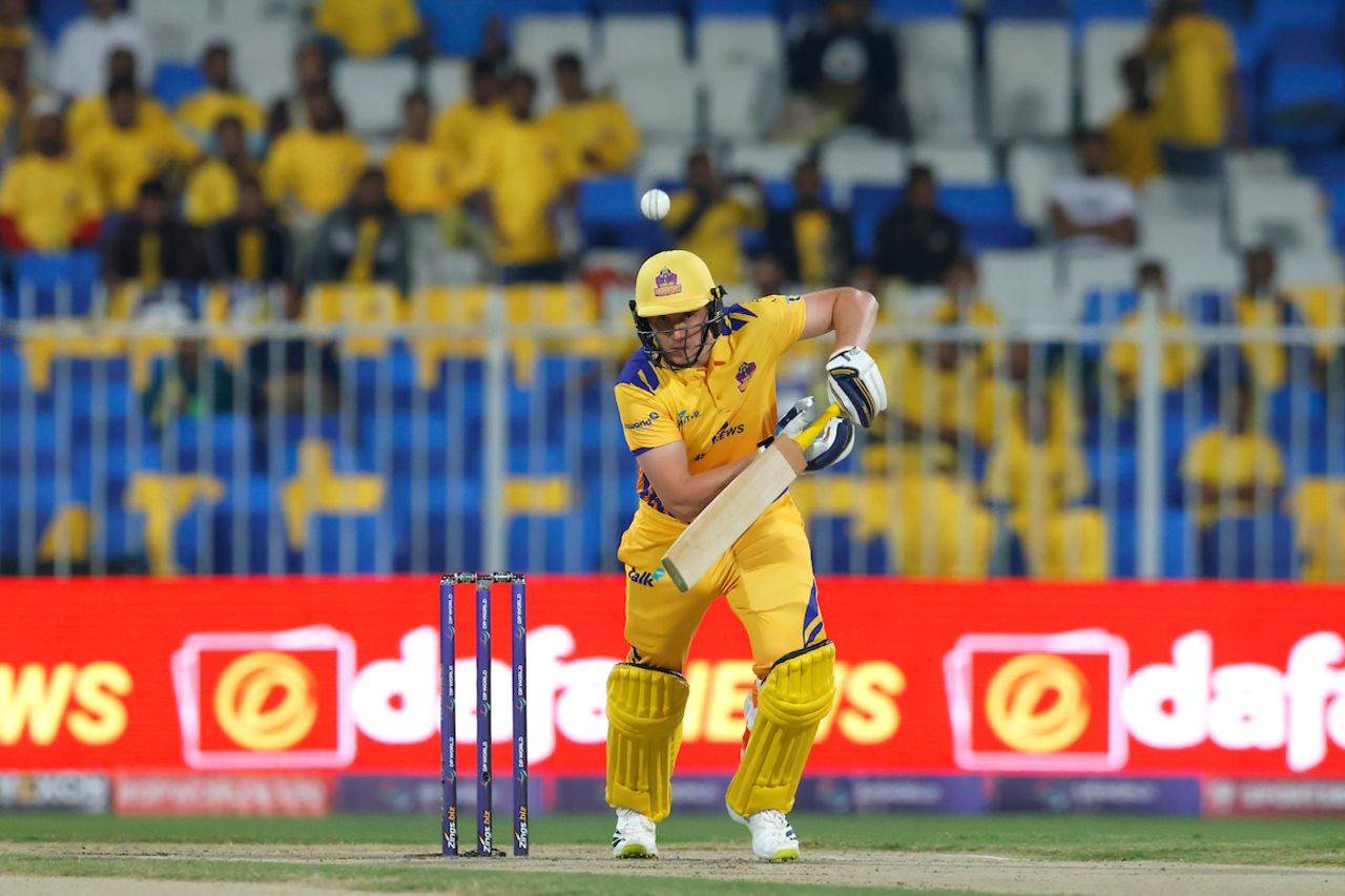Tom Kohler-Cadmore was off to a brisk start, Sharjah Warriors vs MI Emirates, ILT20, Sharjah, January 17, 2023