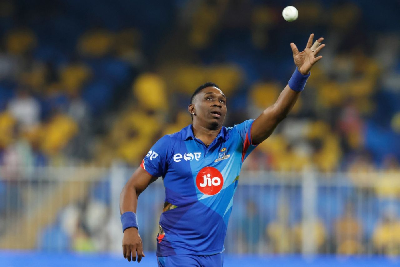 Dwayne Bravo picked up three crucial wickets to rattle MI Emirates, Sharjah Warriors vs MI Emirates, ILT20, Sharjah, January 17, 2023