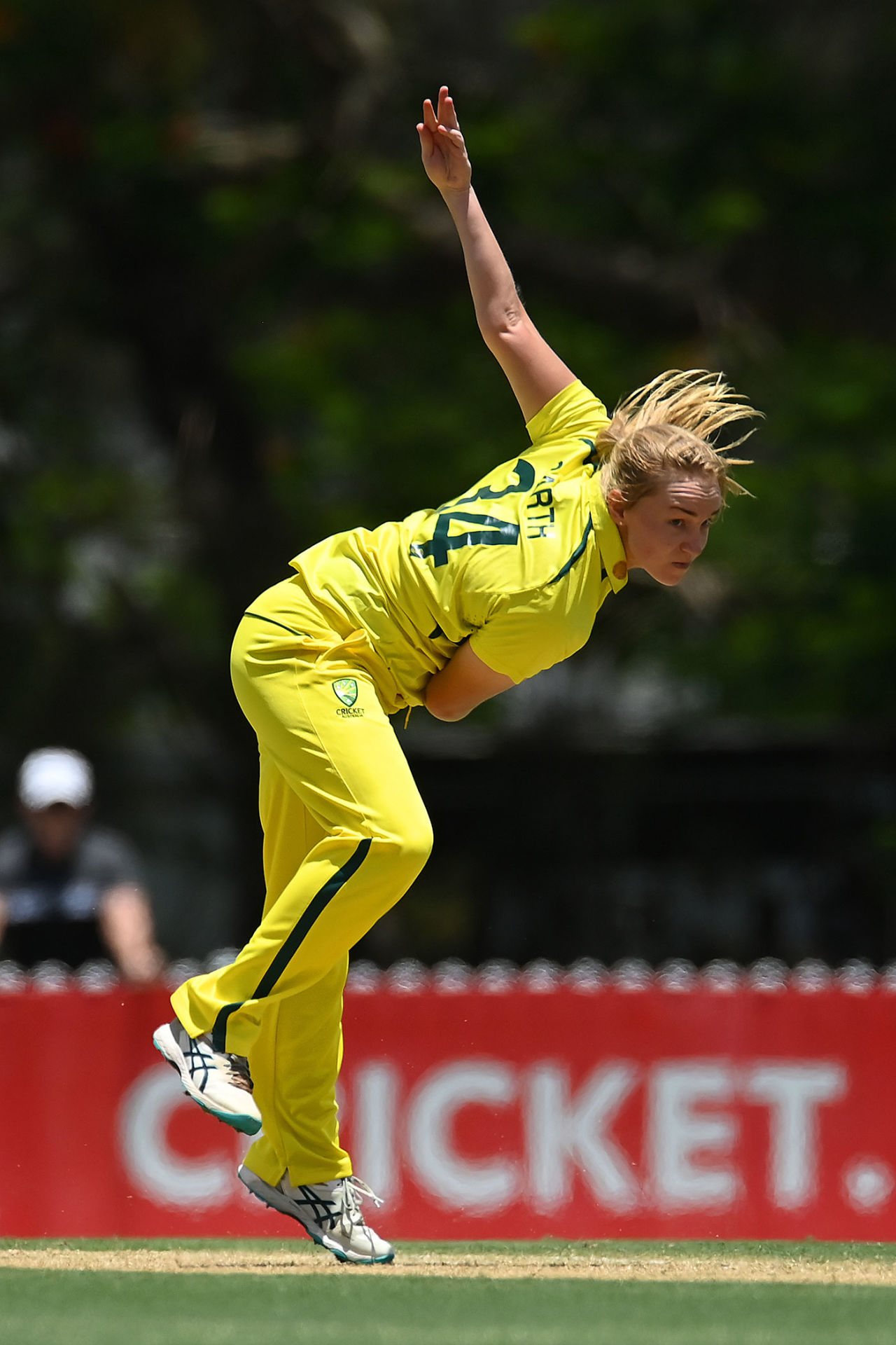 Kim Garth played her first ODI for Australia, Australia vs Pakistan, 2nd ODI, Allan Border Field, January 18, 2023