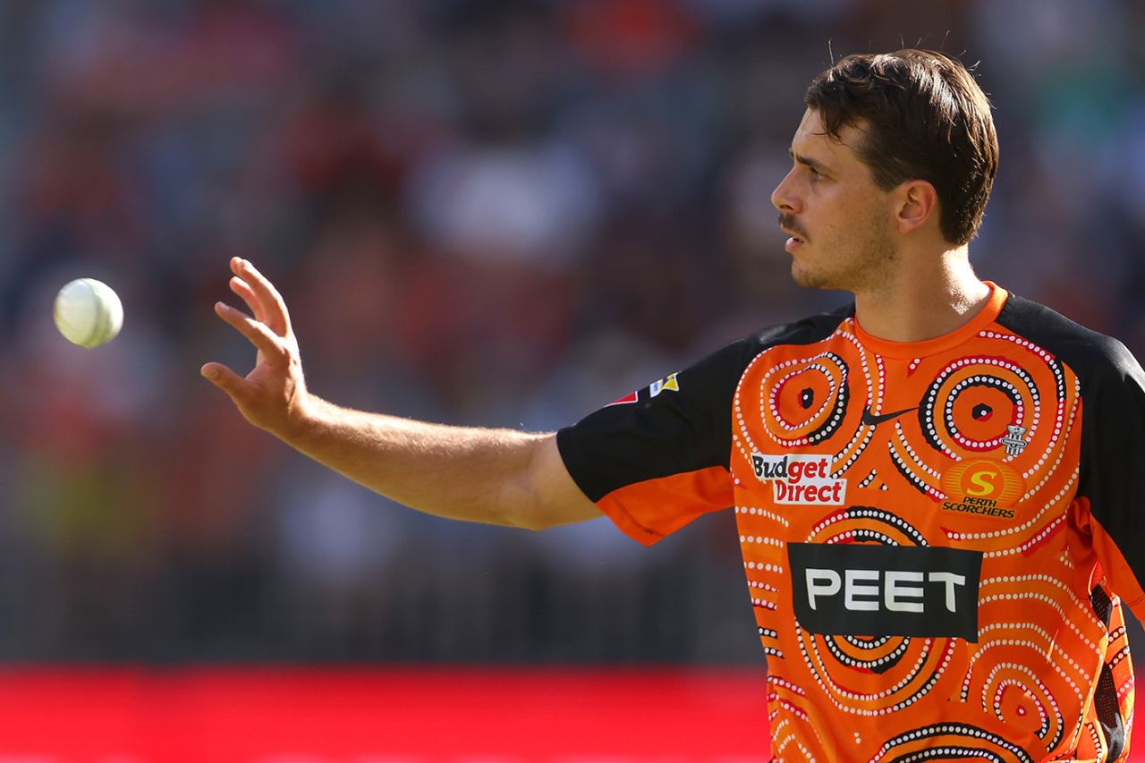 Lance Morris was in wicket-taking form, Perth Scorchers vs Hobart Hurricanes, Big Bash League, Perth, January 18, 2023