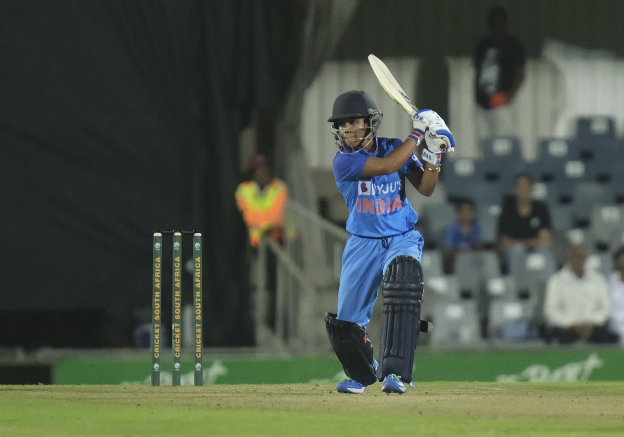 Amanjot Kaur top scored for India with 41 not out off 30, South Africa vs India, Women's Tri-Series, East London, January 19, 2023