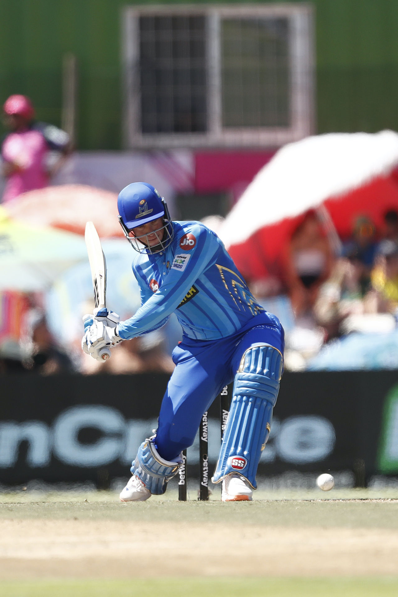 Rassie van der Dussen top scored in the first innings, Paarl Royals v MI Cape Town, SA20, Paarl, January 21, 2023