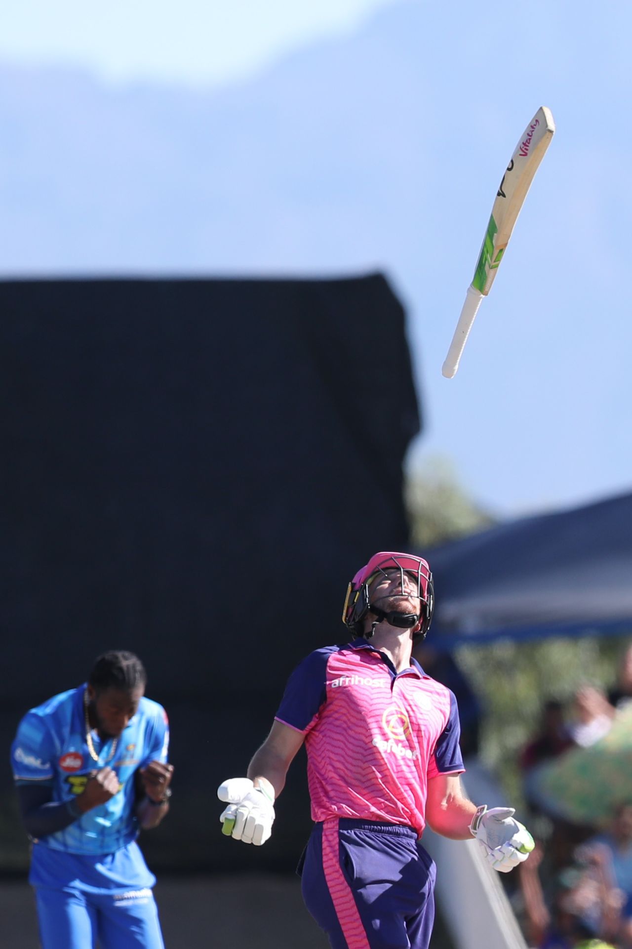 Jos Buttler and Jofra Archer show contrasting emotions, Paarl Royals v MI Cape Town, SA20, Paarl, January 21, 2023