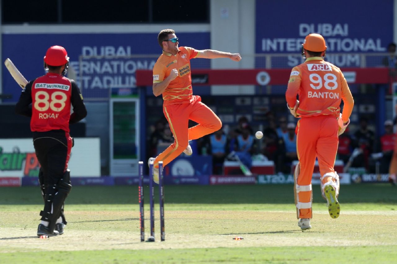 Liam Dawson broke the Desert Vipers' opening stand, Desert Vipers vs Gulf Giants, ILT20, Dubai, January 22, 2023