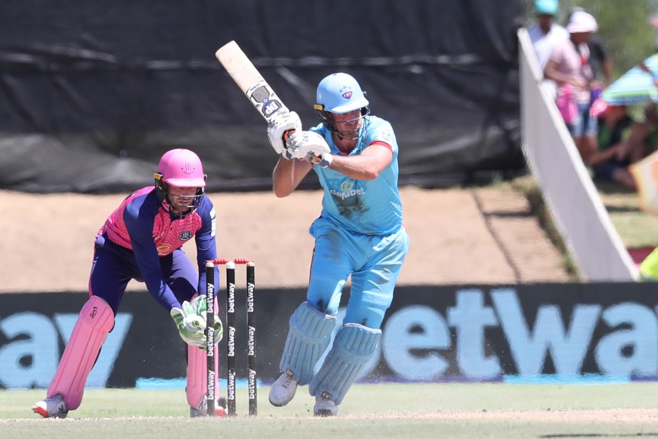 Theunis de Bruyn's half-century kept Pretoria Capitals chugging along, Paarl Royals vs Pretoria Capitals, SA20, Paarl, January 22, 2023