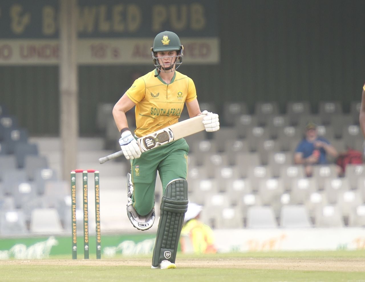 Laura Wolvaardt played a steady hand of 25 at the top, South Africa vs West Indies, Women's Tri-Series, East London, January 21, 2023