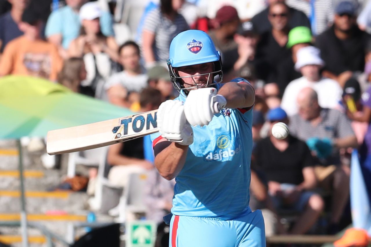 Will Jacks get ready to muscle a pull, MI Cape Town vs Pretoria Capitals, SA20 2023, Cape Town, January 23, 2023