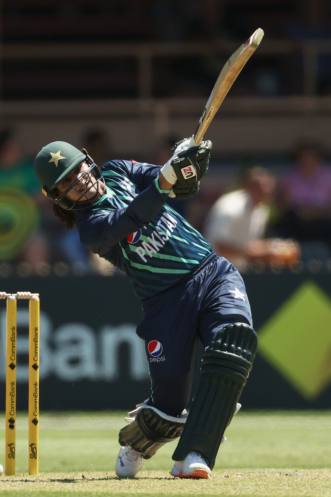 Ayesha Naseem struck some powerful blows, Australia vs Pakistan, 1st T20I, Sydney, January 24, 2023