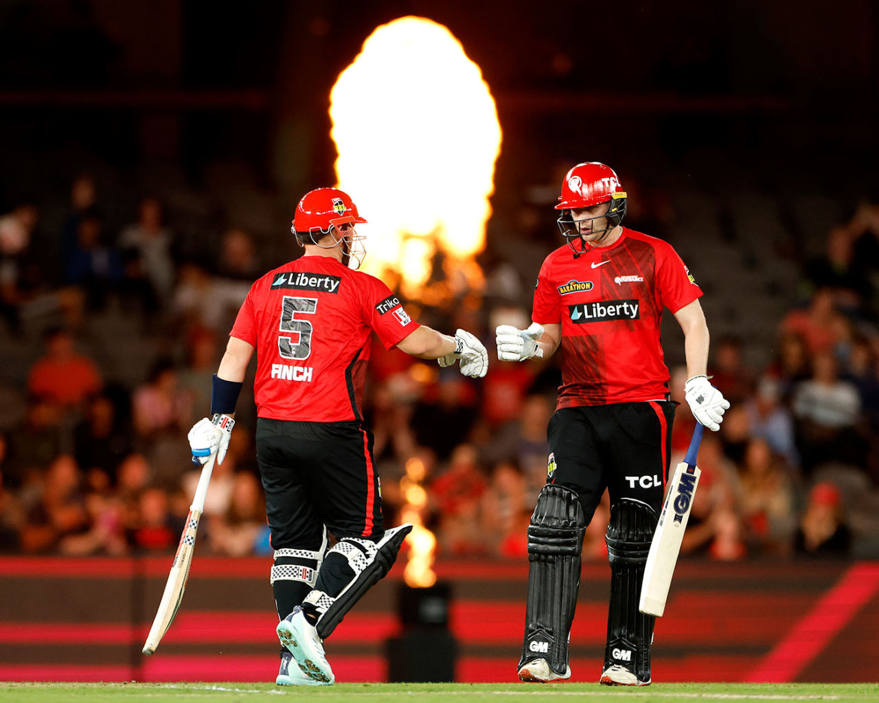 Aaron Finch and Matt Critchley steadied Renegades' chase, Melbourne Renegades vs Adelaide Strikers, BBL, Marvel Stadium, January 24, 2023