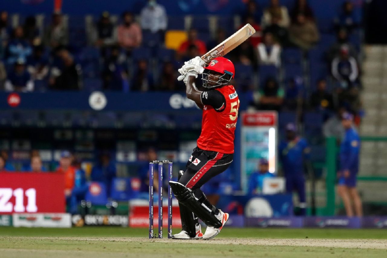 Sherfane Rutherford batted aggressively, Desert Vipers vs MI Emirates, Abu Dhabi, ILT20 2023, January 24, 2023