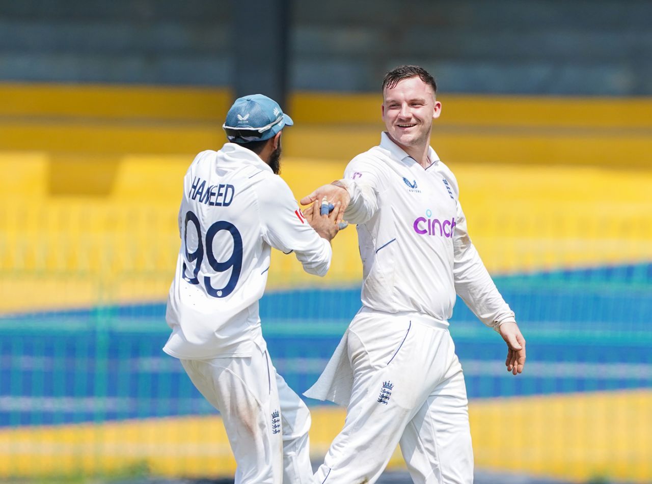Liam Patterson-White picked up 3 for 80, SLC President's XI vs England Lions, Colombo, January 26, 2023
