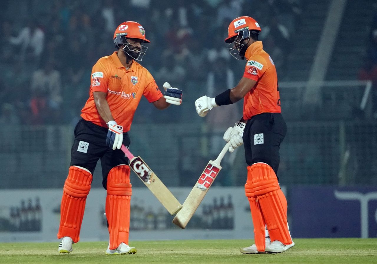 Tamim Iqbal and Shai Hope put on 184 runs for the second wicket, Khulna Tigers vs Comilla Victorians, BPL 2023, Sylhet, January 31, 2023