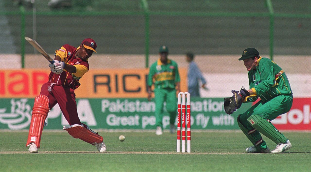 Brian Lara made a 94-ball 111, South Africa vs West Indies, 3rd quarter-final, Karachi, March 11, 1996