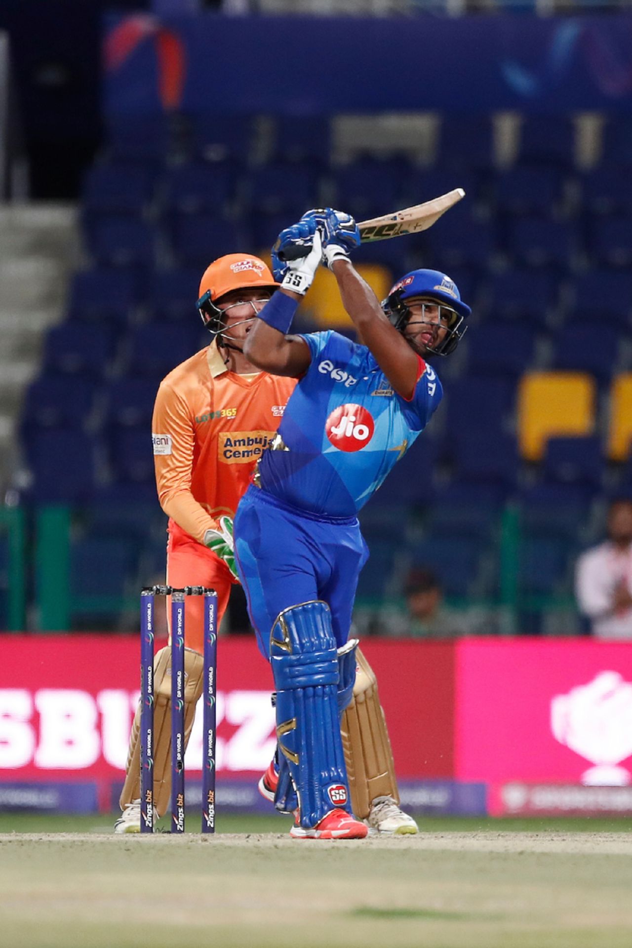 Nicholas Pooran top-scored for MI Emirates with 42, Gulf Giants vs MI Emirates, ILT20, Abu Dhabi, February 1, 2023