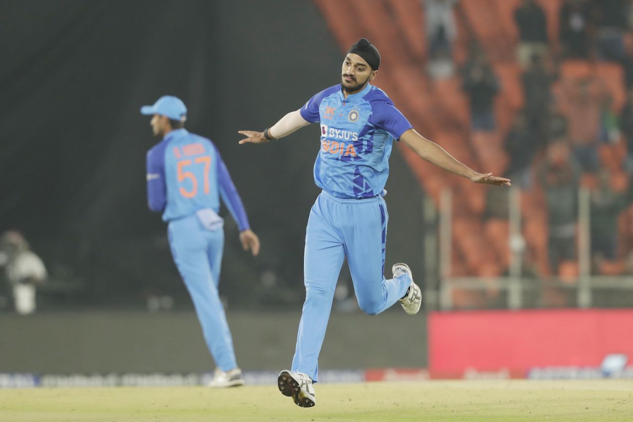 Arshdeep Singh struck twice in his first over, India vs New Zealand, 3rd T20I, Ahmedabad, February 1, 2023